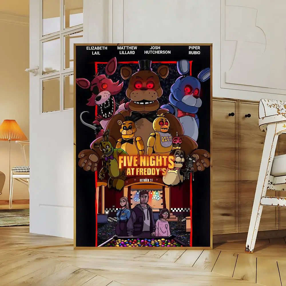 Decoorama: Pôsteres de Arte Estética - Five Nights at Freddy's