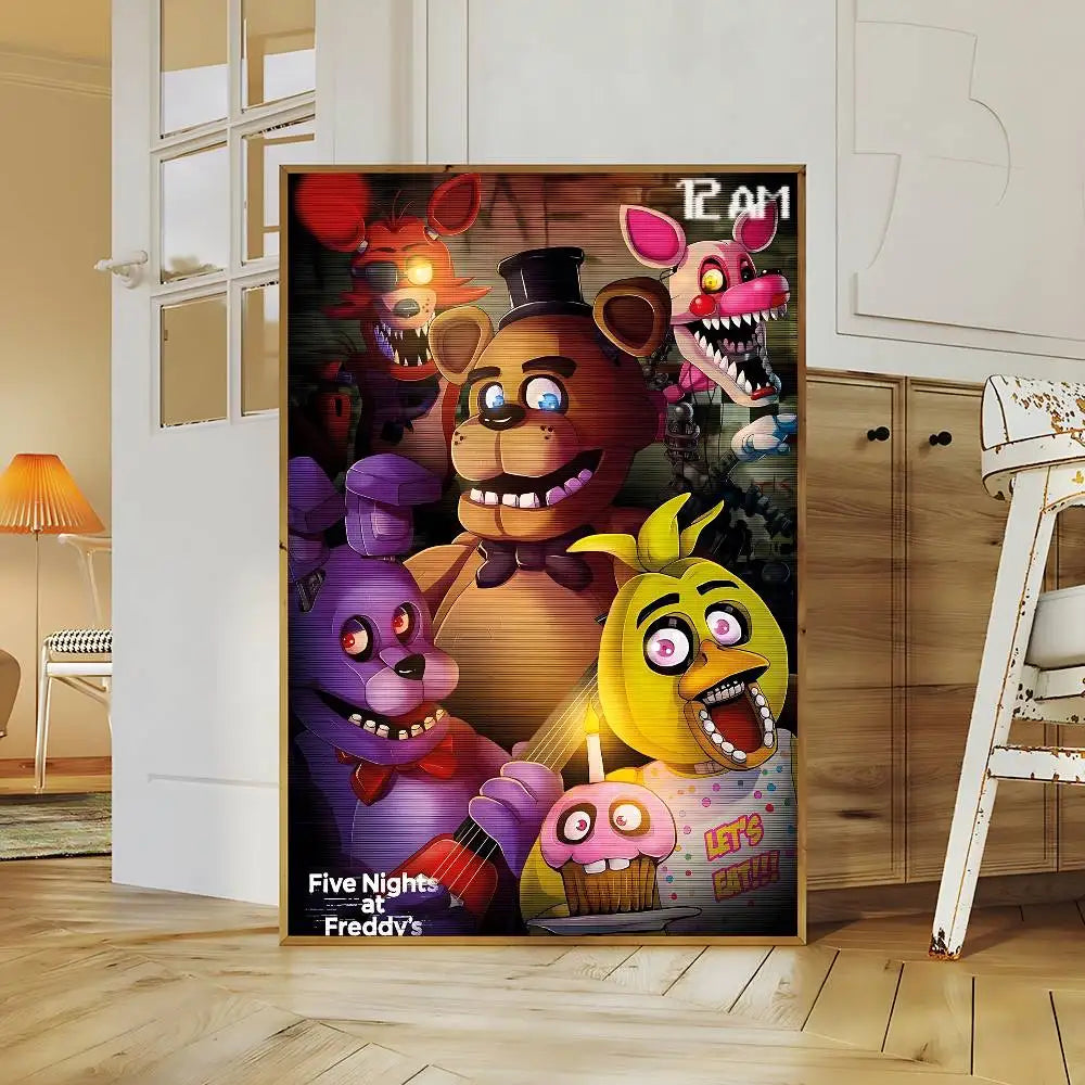 Decoorama: Pôsteres de Arte Estética - Five Nights at Freddy's