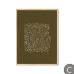 Decoorama: Arte em Tela Abstrata Verde para Sala de Estar