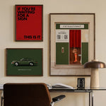 Decoorama: Arte Motivacional em Tela Retro para Parede