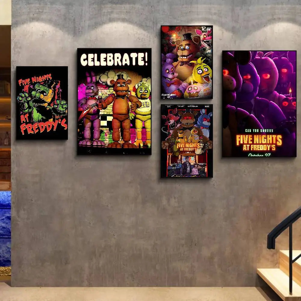 Decoorama: Pôsteres de Arte Estética - Five Nights at Freddy's